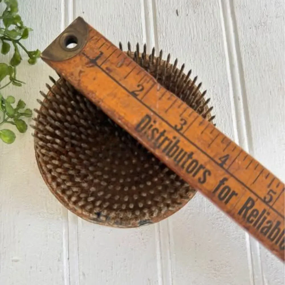 Vintage Metal Flower Frog